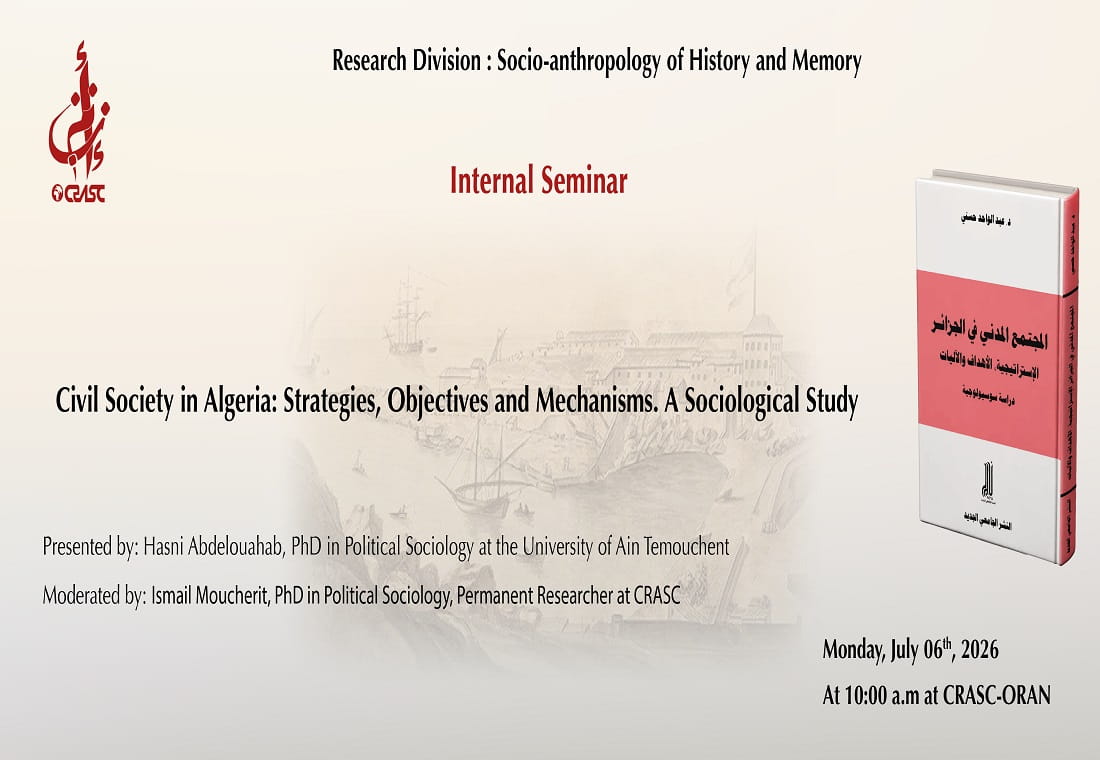 Civil Society in Algeria: Strategies, Objectives and Mechanisms. A Sociological Study