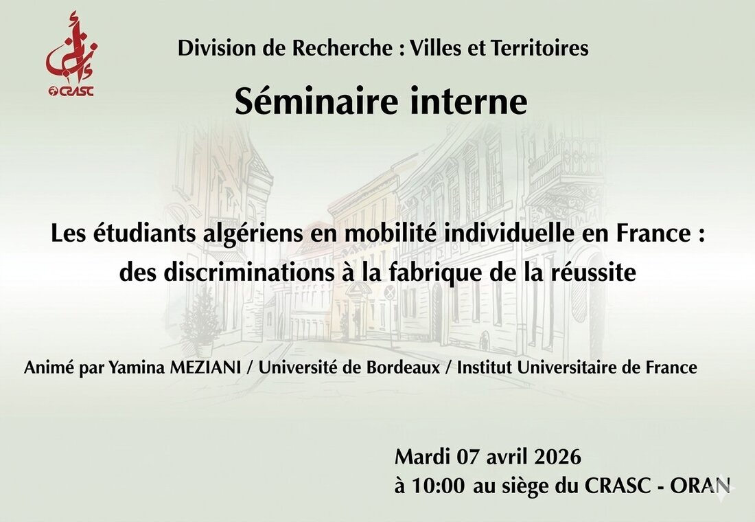 Les étudiants algériens en mobilité individuelle en France