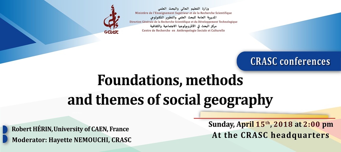 The foundations, methods and themes of Social Geography