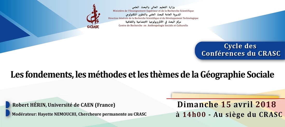 Les fondements, les méthodes et les thèmes de la Géographie Sociale