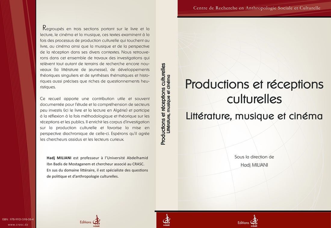 Productions et réceptions culturelles
