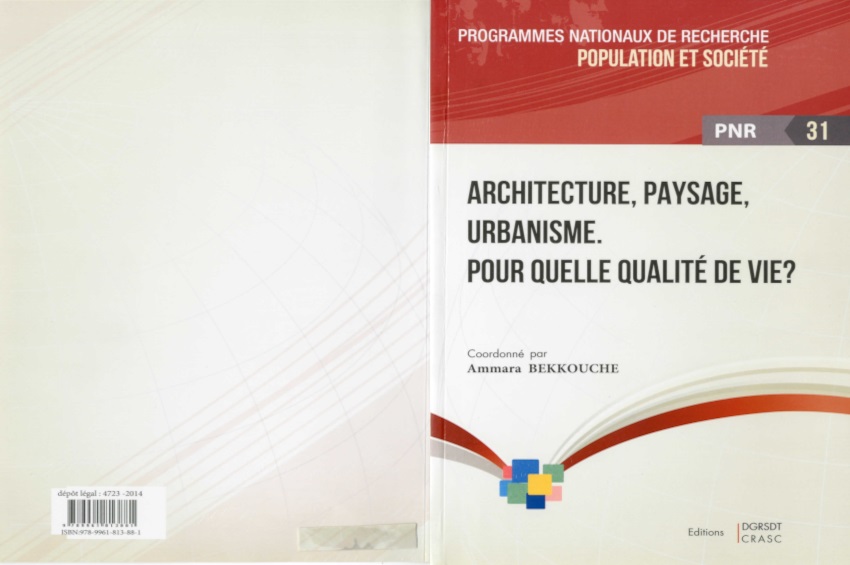 Architecture, paysage, urbanisme.