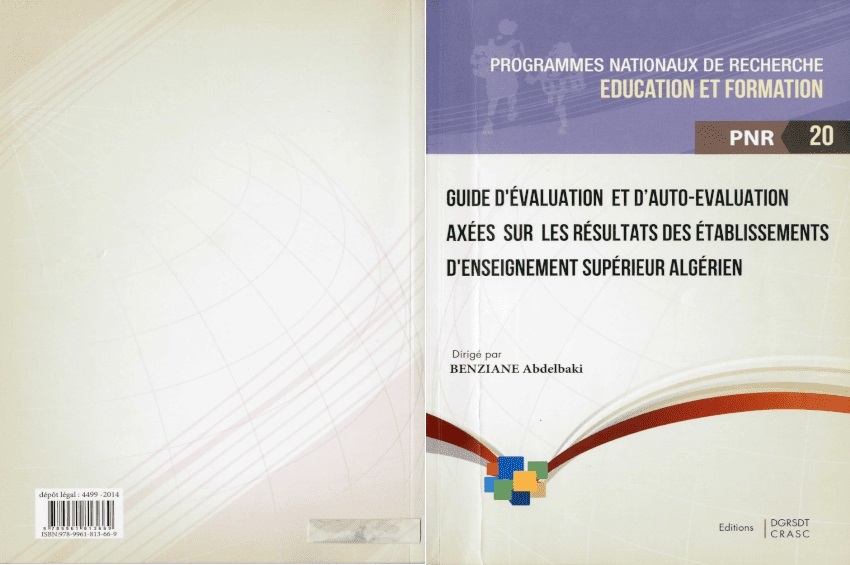 Guide d’Evaluation et d’auto-évaluation axées sur les résultats des établissements d’enseignement supérieur algérien.