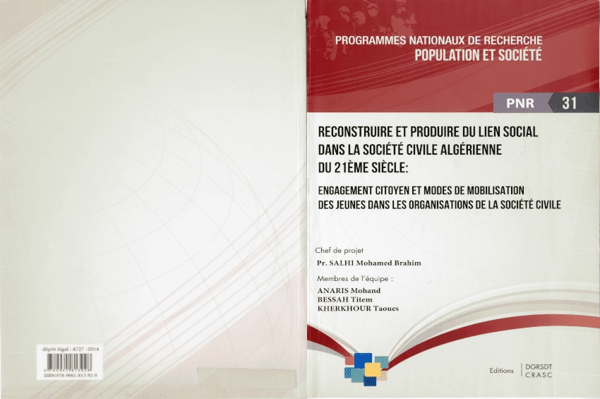 Reconstruire et produire du lien social dans la société civile algérienne du 21ème siècle