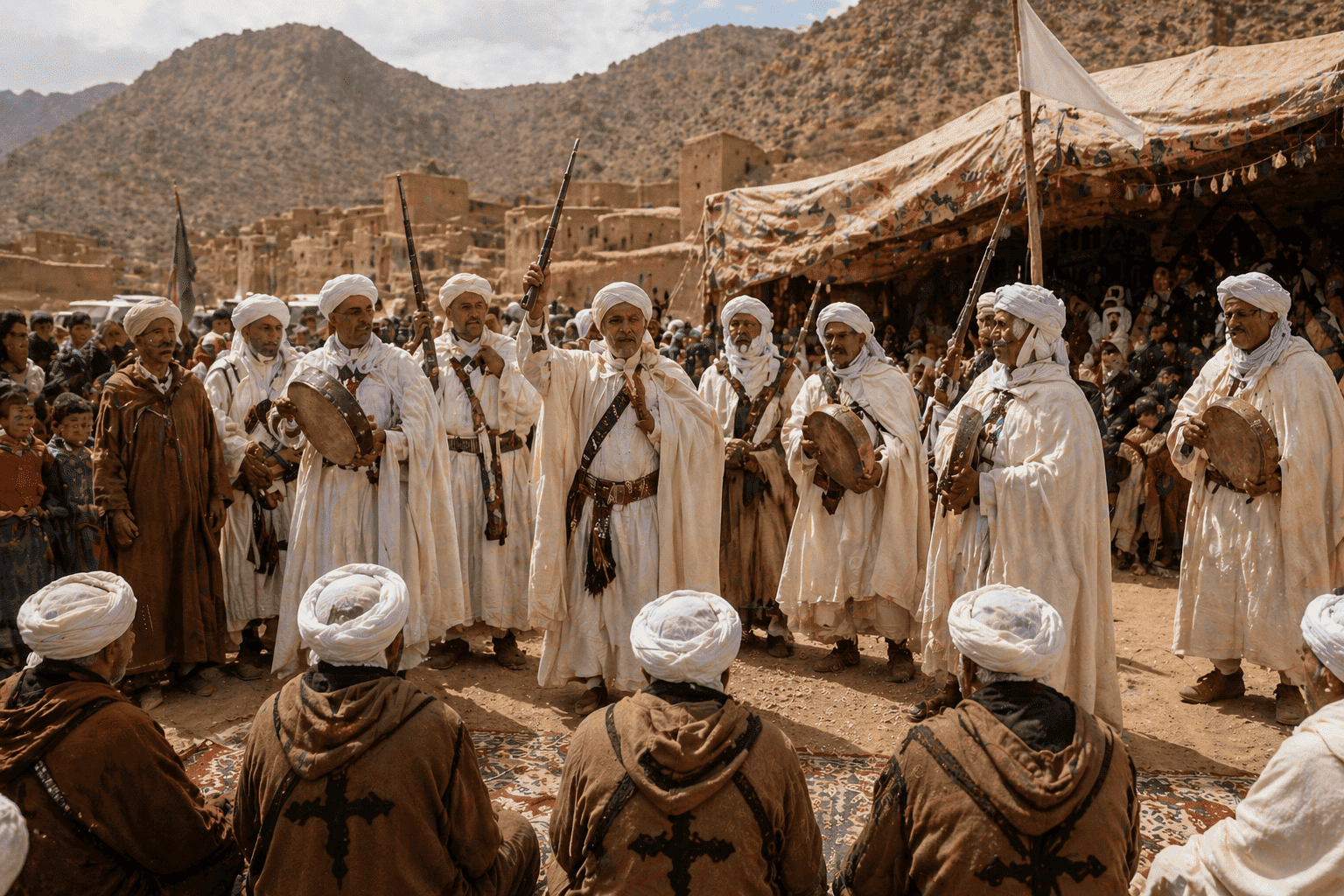 La société locale et la reproduction des relations tribales à travers les rituels et les pratiques culturelles dans la région de Mokaldiya, ville de Larjam