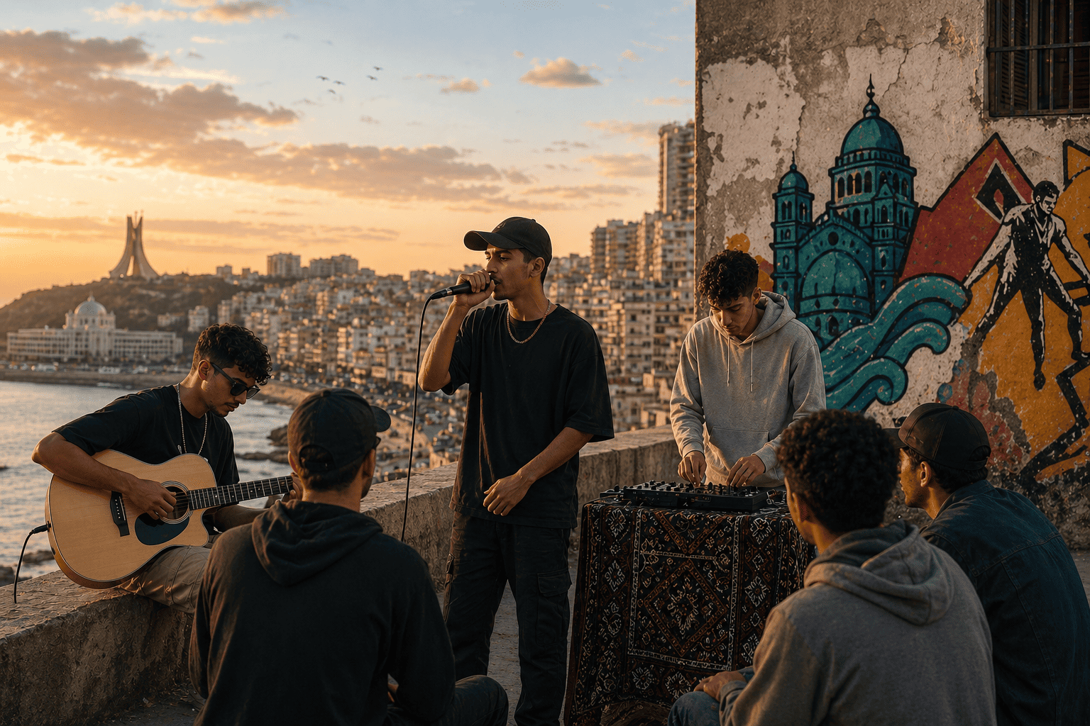 La vie culturelle des jeunes en milieu urbain : Cas des groupes de musique aujourd’hui à Oran