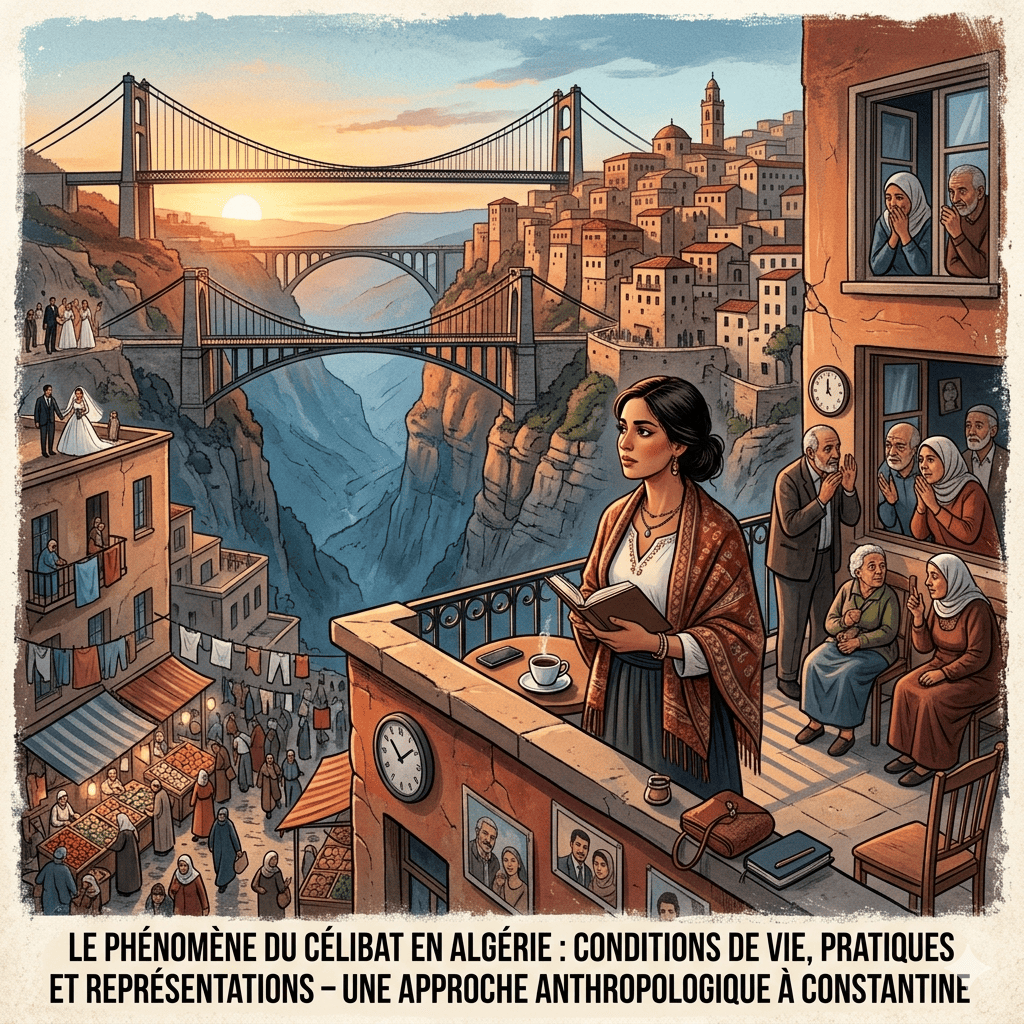 Le phénomène du célibat en Algérie : Conditions de vie, pratiques et représentations – Une approche anthropologique à Constantine
