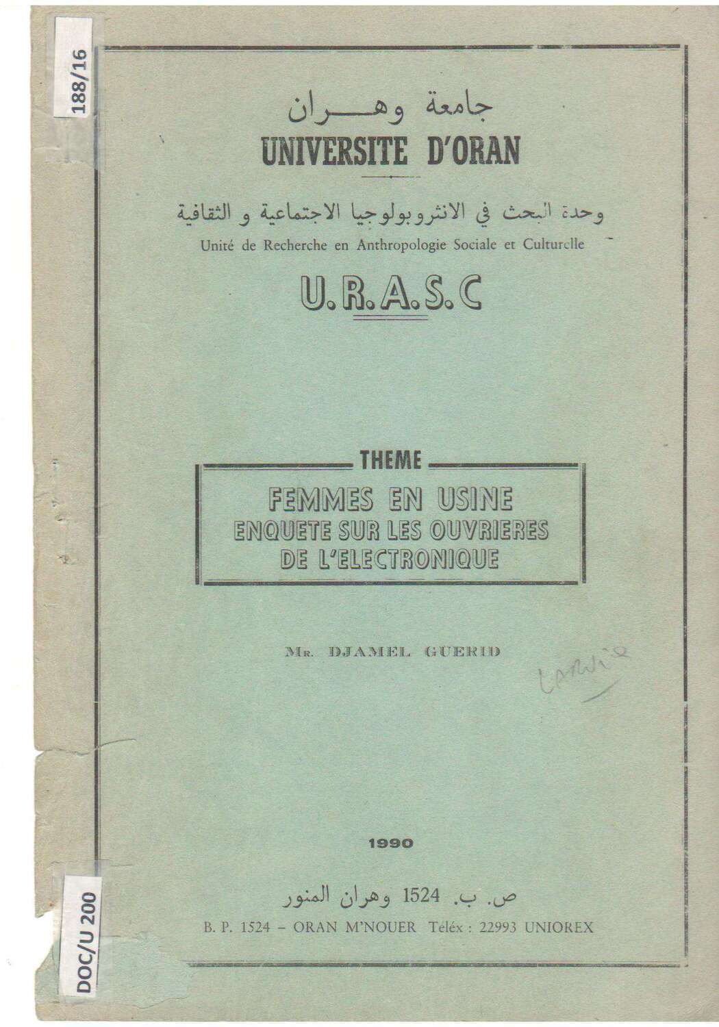 Femmes en usine. Enquête sur les ouvrières de l’électronique